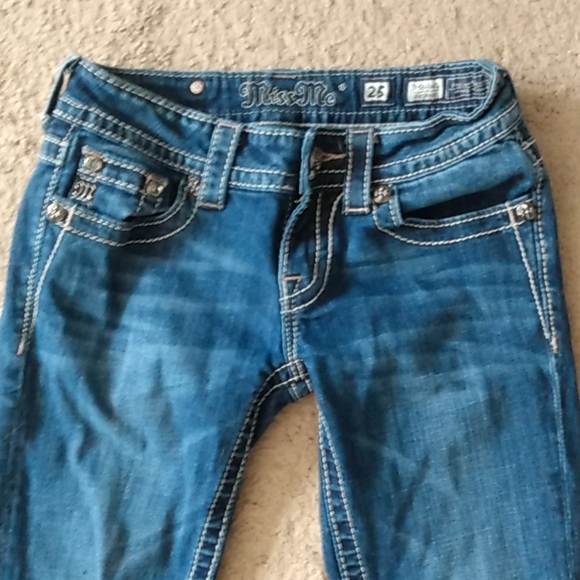 Miss Me boot cut skinny Jeans - Picture 2 of 4